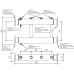 Модульный коллектор MK-1000-2x50 (до 1 мВт, 2 магистр. подкл. Фл.Ду100, 2 контура G 2″ вверх или вниз)
